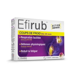 Efirub Coup de froid - 16 sachets