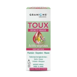 Sirop Gorge Toux Sèche et Grasse - 120ml