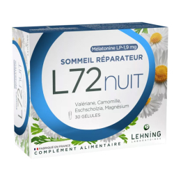 L72 Nuit Sommeil Réparateur - 30 gélules