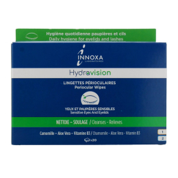 Lingettes Périoculaires Hydravision - x20