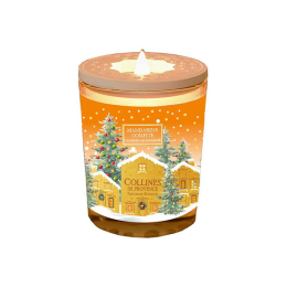 Bougie Parfumée de Noël Mandarine Confite - 180g