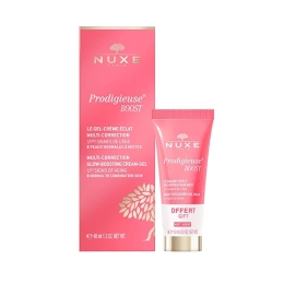 Nuxe Prodigieuse Boost Gel-crème Eclat Multi-correction 40ml + Baume-huile Récupérateur Nuit OFFERT