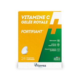 Vitamine C + Gelée royale - 24 comprimés à croquer