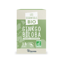 Les Essentiels Ginkgo BIO - 30 gélules