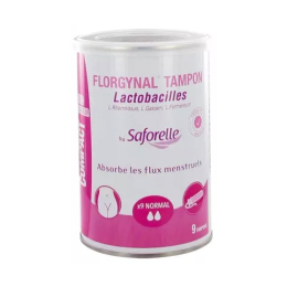 Florgynal Tampon Applicateur Compact Normal - 9 tampons