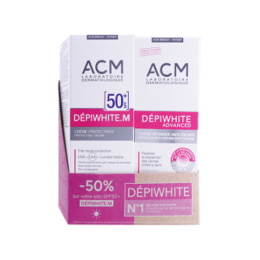 Depiwhite Advanced Crème Intensive Anti-Taches + Crème protectrice - 40ml + 40ml