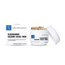 Phytalessence Glucosamine Calcium Silice MSM - 30 gélules