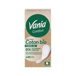 Confort Protège-lingeries Normal Coton BIO - 30 protections