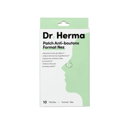 Dr.Herma Patch Anti-Boutons Format pour le Nez - 10 patchs