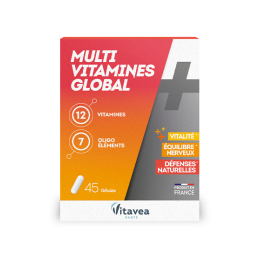 Multivitamines Global - 45 gélules