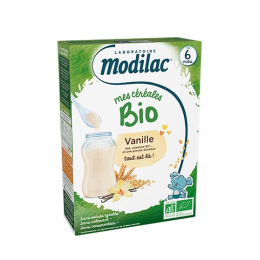 Modilac Céréales Vanille BIO - 250g