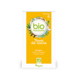 Infusion BIO Taux de sucre - 20 sachets