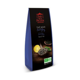 Thés de la Pagode thé noir Earl grey BIO - 100g