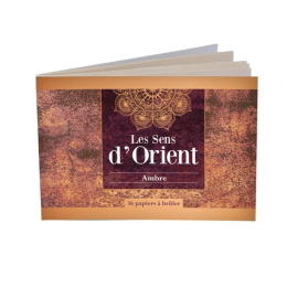 Les Sens d'Orient Senteur Ambre - 36 Papiers à Brûler