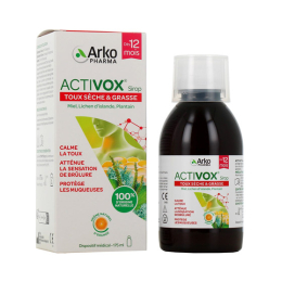 Activox Toux Sèche et Grasse - 175ml + flacon doseur