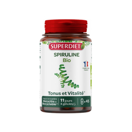 Superdiet Spiruline BIO - 45 gélules