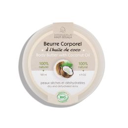 Haut-Ségala Beurre Corporel à l'Huile de Coco BIO - 120ml