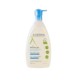 A-Derma Primalba Gel lavant 2 en 1 - 500ml