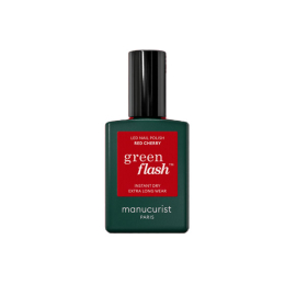 Green Flash Vernis Semi-permanent Red Cherry - 15ml