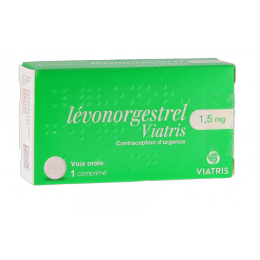 Levonorgestrel 1,5mg  - 1 comprimé voie orale