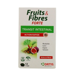 Fruits et Fibres Transit Intestinal - 12 comprimés