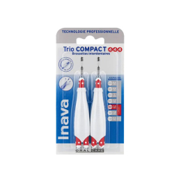 Inava Trio Compact brossettes interdentaires 1,5mm - 2 brossettes