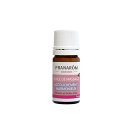 Pranarôm PranaBB Maternité Huile de Massage Accouchement Harmonieux BIO - 5ml