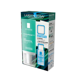 La Roche-Posay Hydraphase HA Riche 50ml + Eau Micellaire Peaux sensibles et Cotons réutilisables OFFERTS