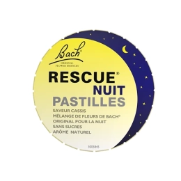 Pastilles Nuit Saveur Cassis Sans Sucres - 50g