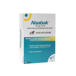 Naabak Collyre unidose - 10 x 0,4ml