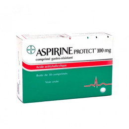 Aspirine protect 100mg - 30 comprimés