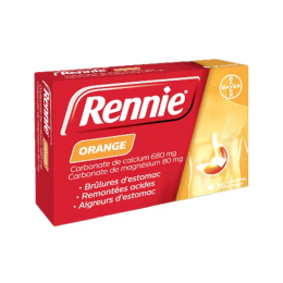 Rennie Orange - 36 comprimés à croquer