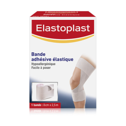 Elastoplast Bande adhésive élastique Genou 8 cm x 2.5 cm