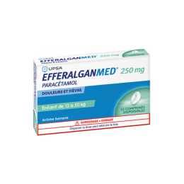 UPSA EfferalganMed 250mg - 12 comprimés dispersibles