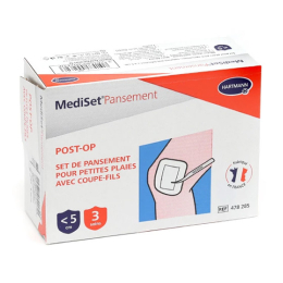 Mediset Pansement Post-opératoire Petites Plaies - 3 soins