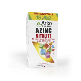 Azinc Vitalité - 120 gélules + 30 gélules OFFERTES