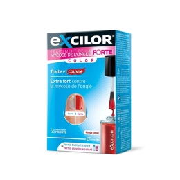 Vernis Traitant Mycose de l'ongle Coloré Rouge - 30ml