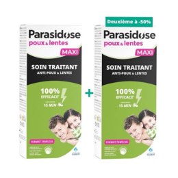 Lot Duo Soin Traitant Anti-Poux et Lentes - 2x100ml