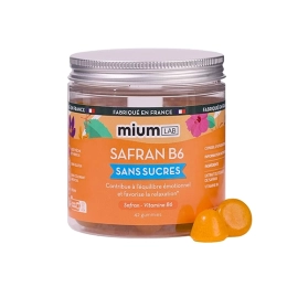 Gummies Safran B6 Sans Sucres - 42 gummies