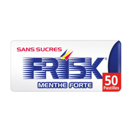 Mini Pastilles Sans Sucres Menthe Forte - 50 pastilles