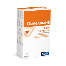 Pileje Omegabiane foie de morue - 80 capsules marines