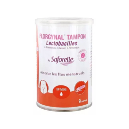 Florgynal Tampons avec Applicateur Flux Léger - x9