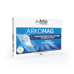 ARKOMAG® Concentré d'eau de mer Magnésium marin - 20 ampoules