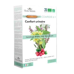 Flora Natura Complexe 4+ Confort Urinaire BIO - 20 ampoules