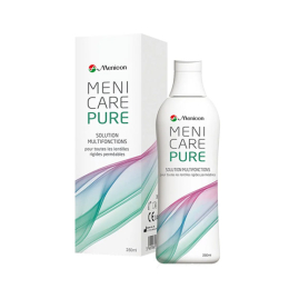 MeniCare Pure Solution multi-fonctions pour lentilles rigides perméables - 250ml