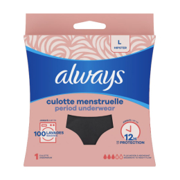 Culotte menstruelle lavable taille L 42/44