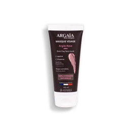 Argaia Masque visage à l'argile rose - 100ml