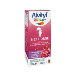 Enfant Sirop nez et gorge fraise - 125ml