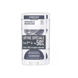 Déodorant Charcoal et magnesium - lot de 2 x 75gr