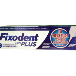 Fixodent Pro Plus Anti-particules - 40g